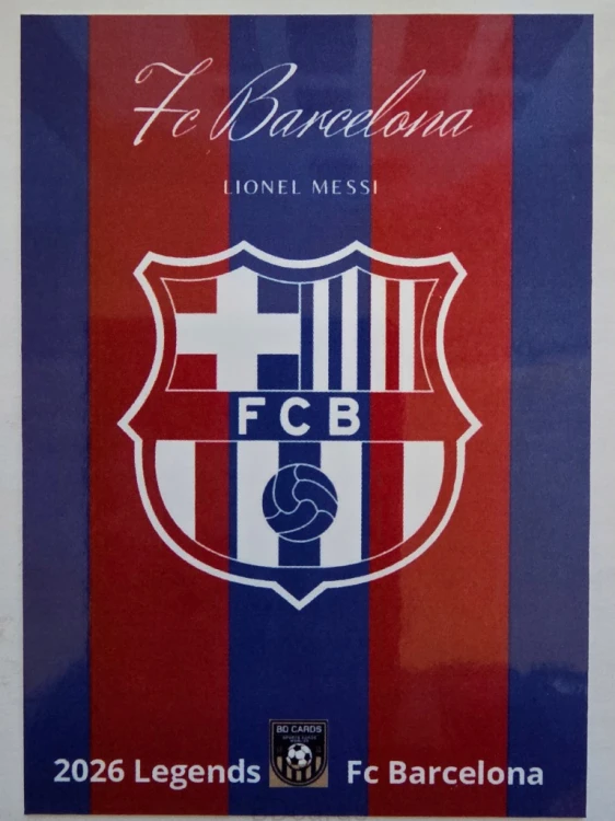 2025 Karta Lionel Messi FC Barcelona Legend Limited Edition /BG10