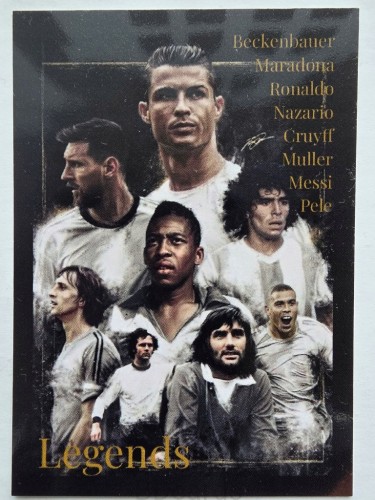 2026 Karta Ronaldo Pele Maradona Messi Cruyff Beckenbauer Limited /BG23