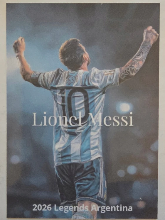 2026 Karta Lionel Messi Argentyna Legend Limited Edition /BG19