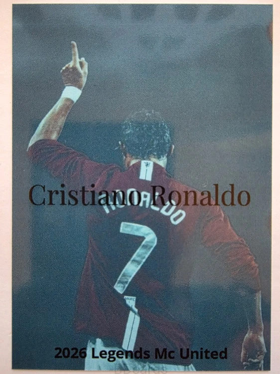 2026 Karta Cristiano Ronaldo Manchester United Legend Limited Edition /BD6