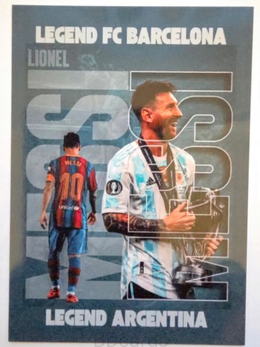 2026 Karta Lionel Messi Fc Barcelona Argentyna Legend Limited Edition /BG30