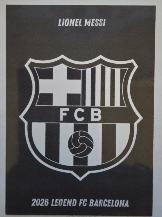 2026 Karta Lionel Messi Fc Barcelona Legend Limited Edition /BG26