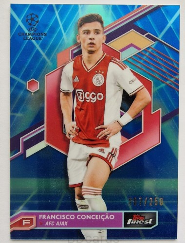 2022-23 Topps Finest Francisco Conceicao /250 Blue /NU6