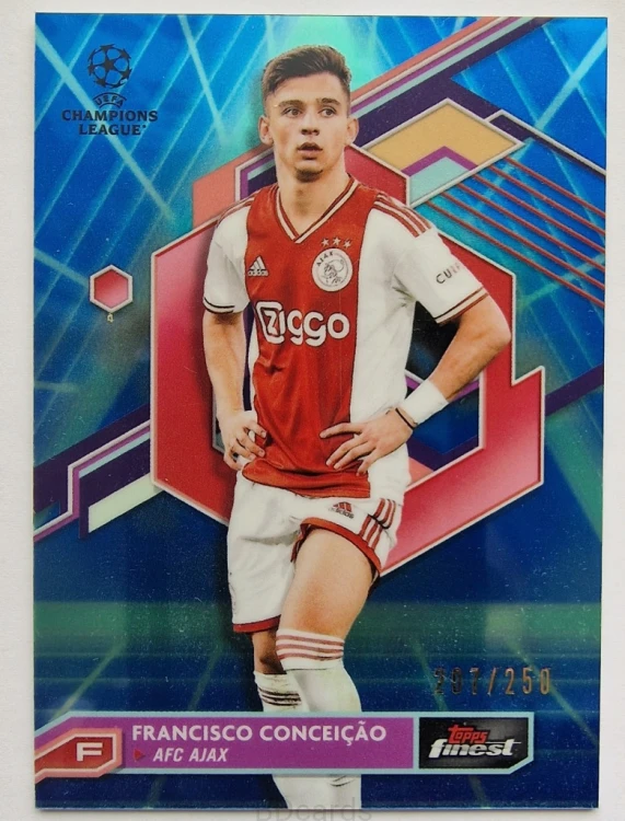2022-23 Topps Finest Francisco Conceicao /250 Blue /NU6