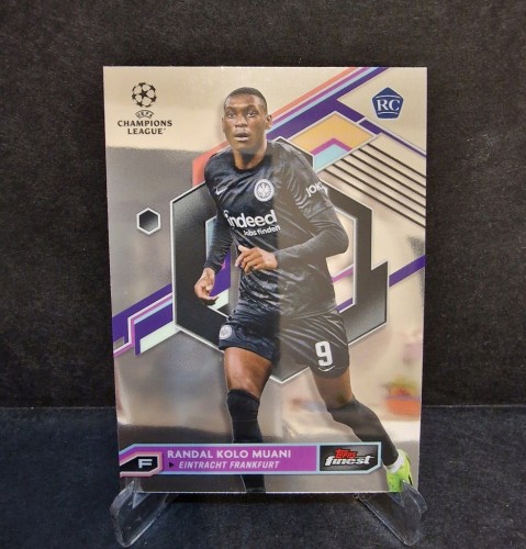 2022-23 Topps Finest Randal Kolo Muani Eintracht Frankfurt/ ll23