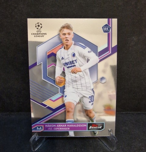 2022-23 Topps Finest Hakon Arnar Haraldsson F.C. Copenhagen/ ll23