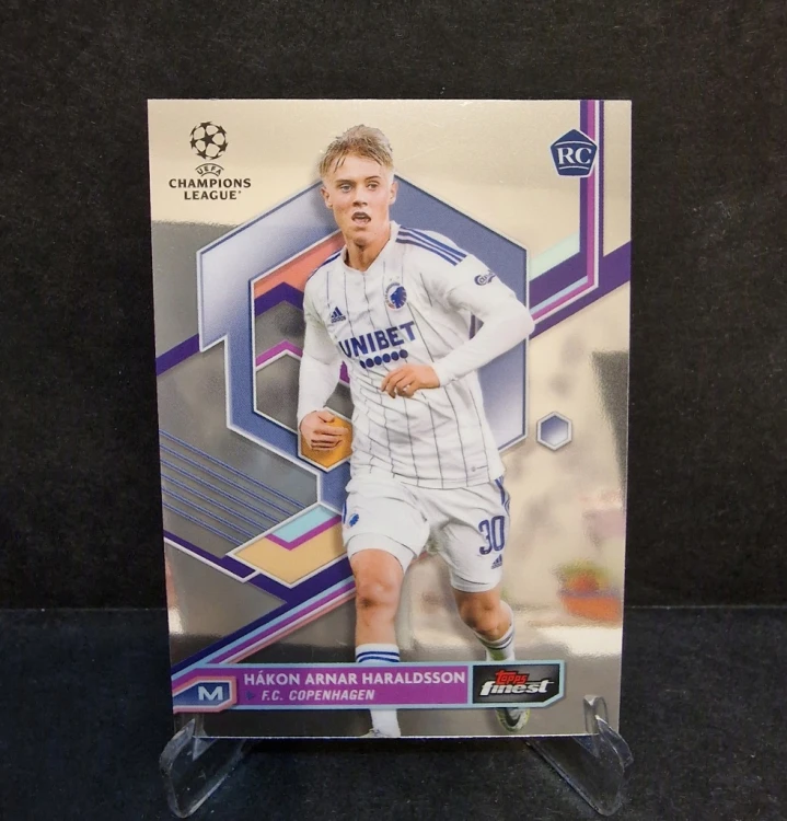 2022-23 Topps Finest Hakon Arnar Haraldsson F.C. Copenhagen/ ll23