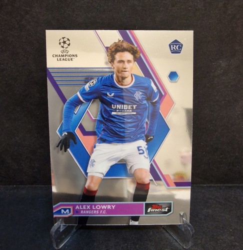 2022-23 Topps finest Alex Lowry Rangers F.C./ ll23
