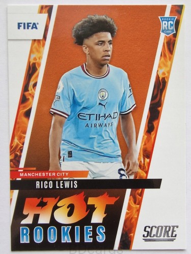 2022-23 Panini Fifa Score Rico Lewis Manchester City Hot Rookie /NU30