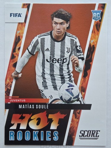 2022-23 Panini Panini Fifa Score Matias Soule Juventus Hot Rookies /F