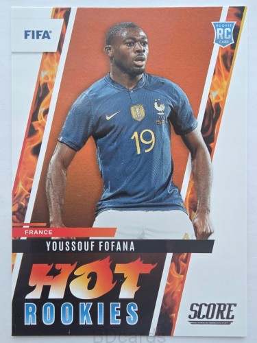 2022-23 Panini Panini Fifa Score Youssouf Fofana Francja Hot Rookies /F