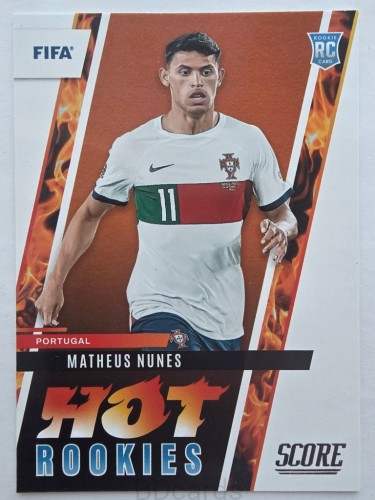 2022-23 Panini Panini Fifa Score Matheus Nunes Portugalia Hot Rookies /F