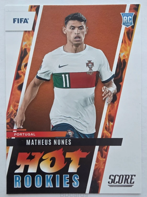 2022-23 Panini Panini Fifa Score Matheus Nunes Portugalia Hot Rookies /F