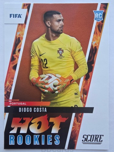 2022-23 Panini Panini Fifa Score Diogo Costa Portugalia Hot Rookies /F