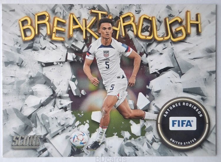2022-23 Panini Fifa Score Antonee Robinson USA Breakthrough /A