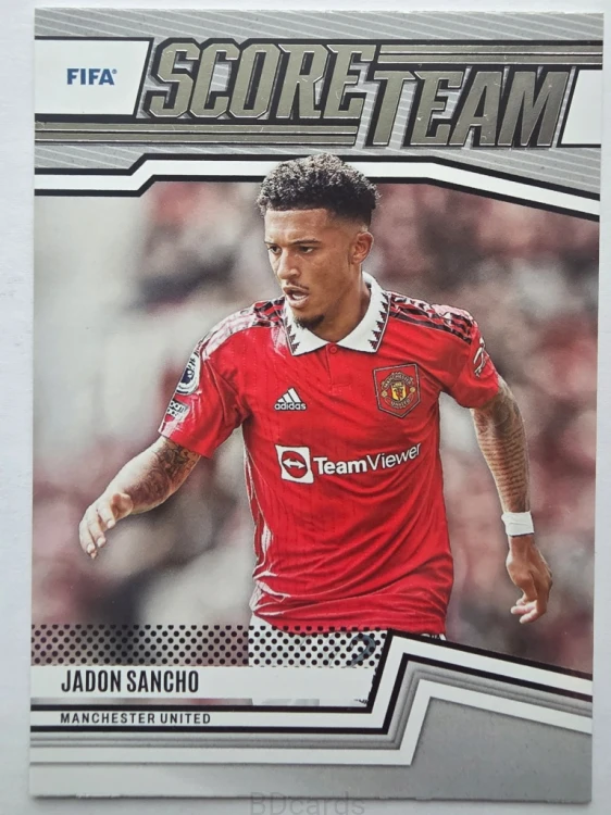 2022-23 Panini Fifa Score Jadon Sancho Manchester United Score Team /A