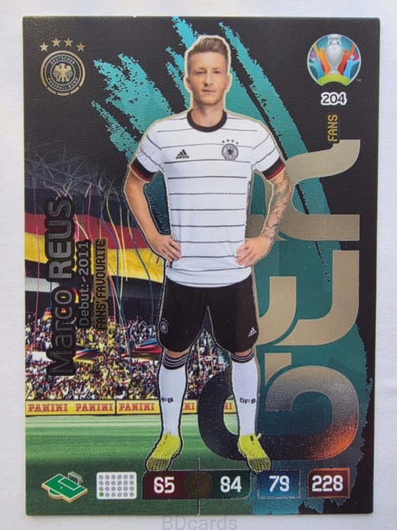 2020 Panini Euro Marco Reus Fans Favourite Niemcy Nr 204 /O