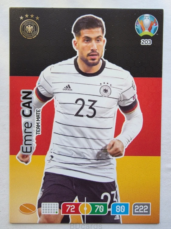 2020 Panini Euro Emre Can Niemcy Nr 203 /O