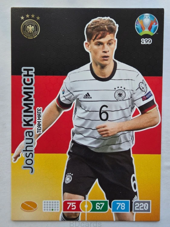 2020 Panini Euro Joshua Kimmich Niemcy Nr 199 /O