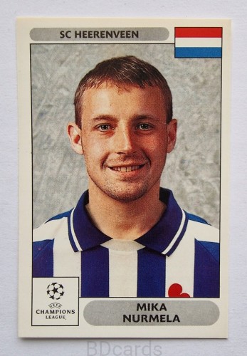 2000-01 Panini Champions League Mika Nurmela SC Heerenveen /A