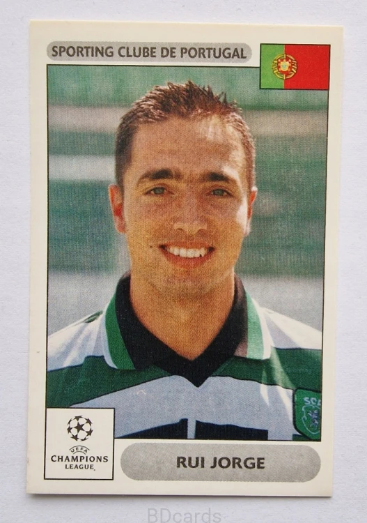 2000-01 Panini Champions League Juri Jorge Sporting /A