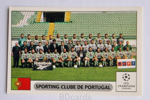 2000-01 Panini Champions League Sporting Lizbona /A