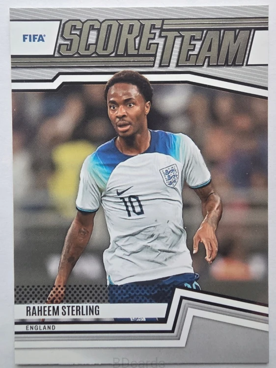 2022-23 Panini Fifa Score Raheem Sterling Anglia Score Team /A