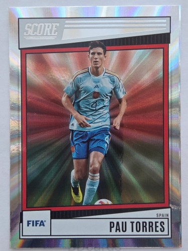 2022-23 Panini Panini Fifa Score Pau Torres Hiszpania Laser /F