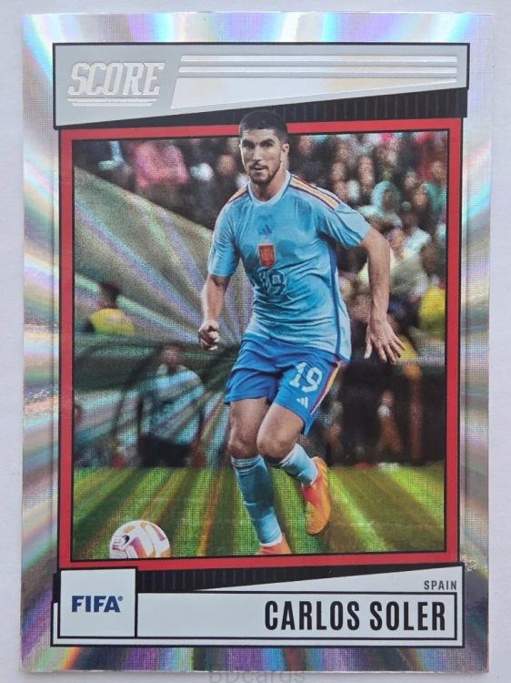 2022-23 Panini Panini Fifa Score Carlos Soler Hiszpania Laser /F
