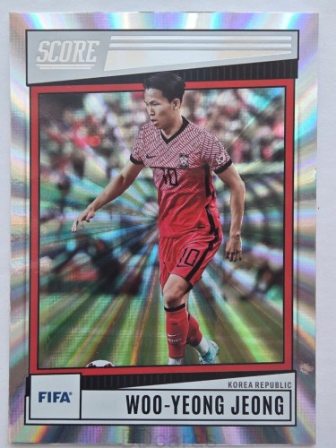 2022-23 Panini Panini Fifa Score Woo Yeong Jeong Korea Laser /F