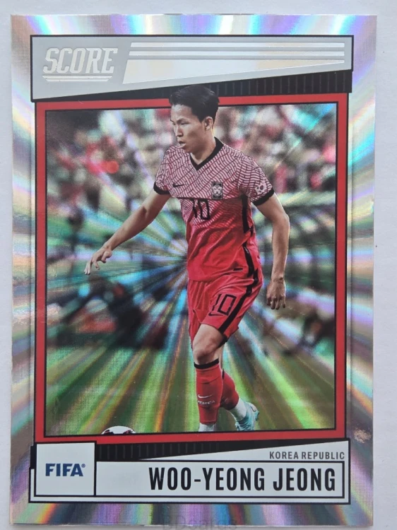 2022-23 Panini Panini Fifa Score Woo Yeong Jeong Korea Laser /F