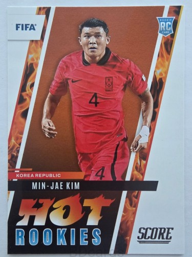 2022-23 Panini Panini Fifa Score Min-Jae Kim Korea Hot Rookies /F