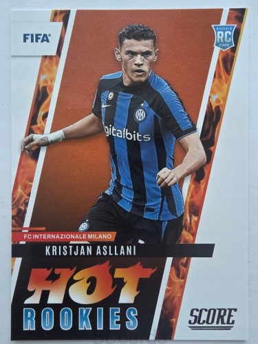 2022-23 Panini Panini Fifa Score Kristjan Asslani Inter Hot Rookies /F