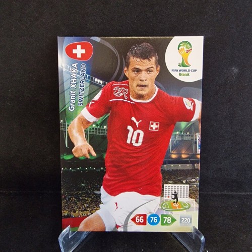 2014 World Cup Brasil Granit Xhaka Szwajcaria /WC5