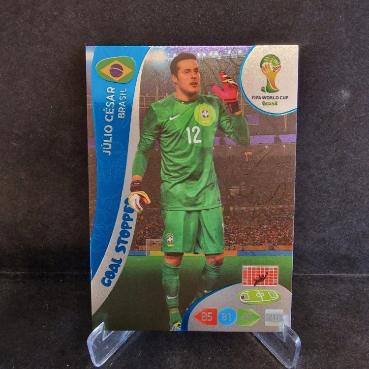 2014 World Cup Brasil Julio Cesar Brazylia Defensive Rock /WC3