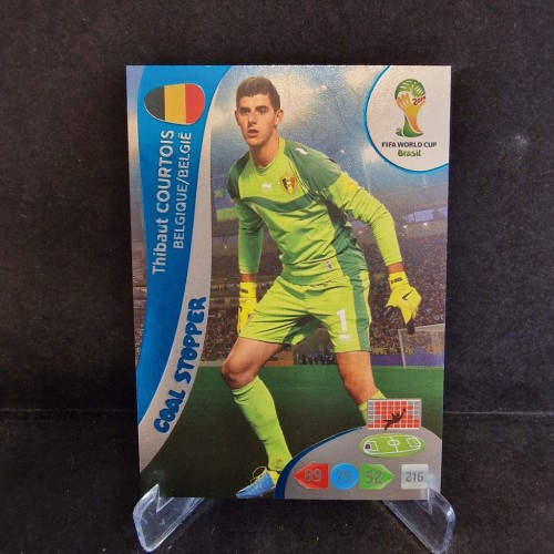 2014 World Cup Brasil Thibaut Courtois Belgia Defensive Rock /WC2