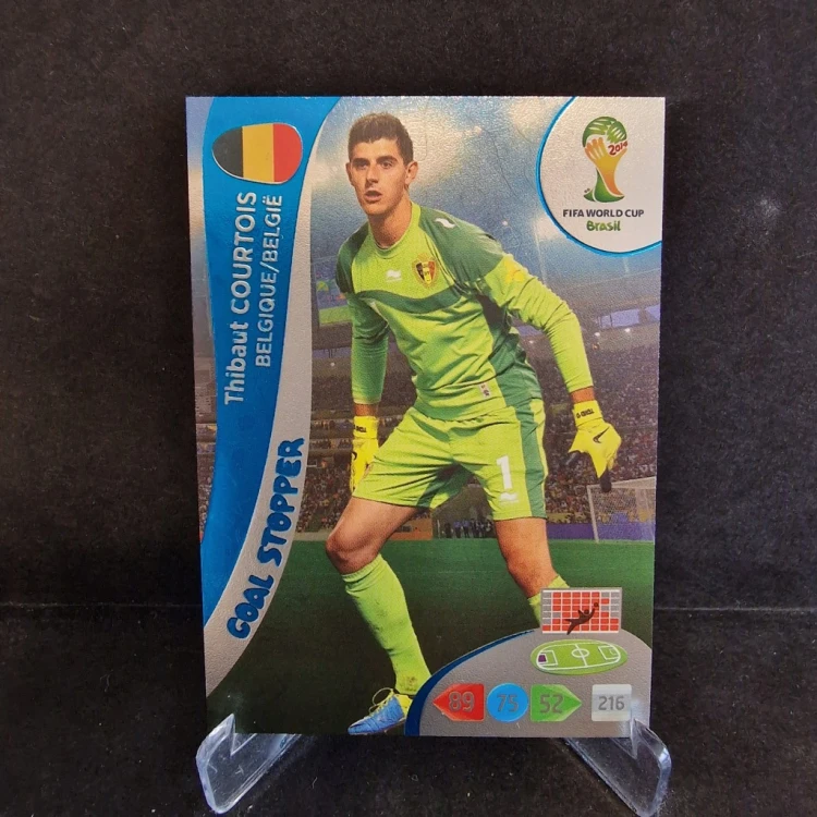 2014 World Cup Brasil Thibaut Courtois Belgia Defensive Rock /WC2