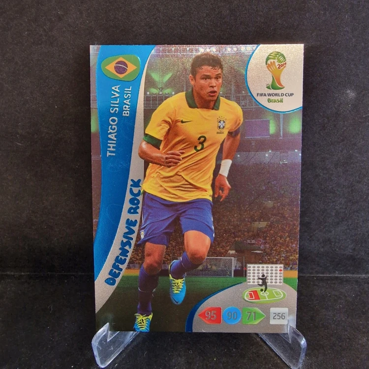 2014 World Cup Brasil Thiago Silva Brazylia Defensive Rock /WC2