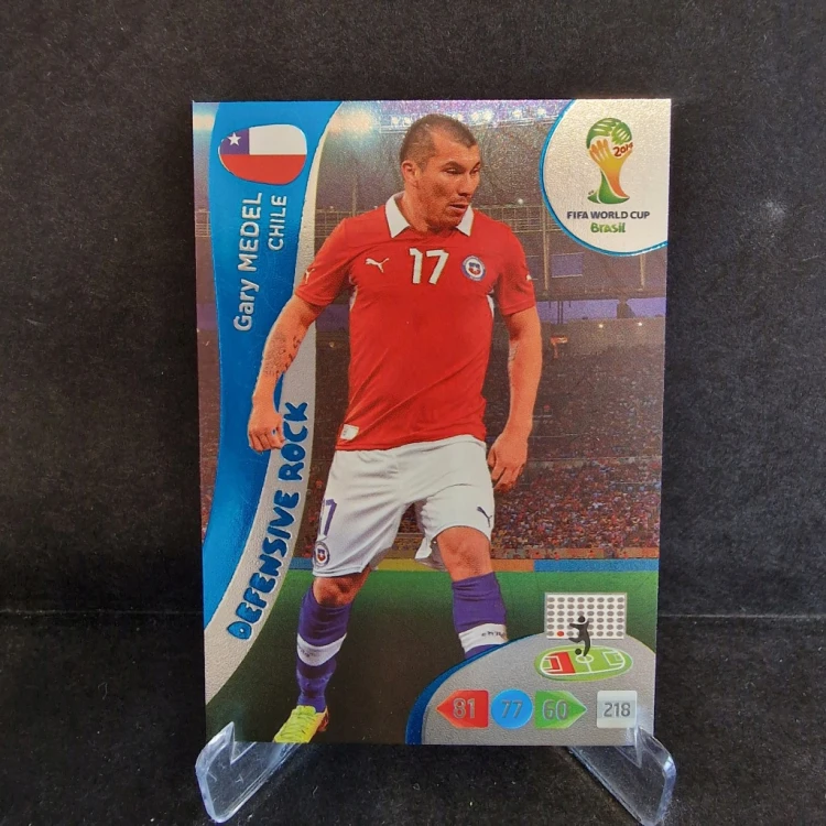 2014 World Cup Brasil Gary Medel Chile Defensive Rock /WC2