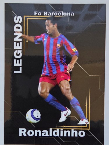 2024 Karta Ronaldinho Fc Barcelona Legends Limited Edition /BC6