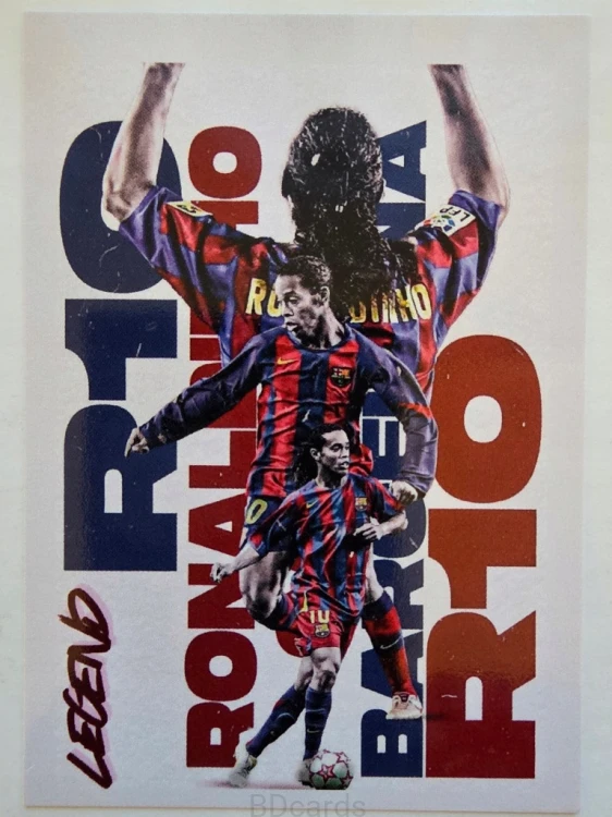 2026 Karta Ronaldinho Fc Barcelona Legend Limited Edition /BG18