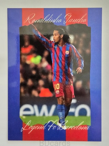 2025 BDcards Ronaldinho Gaucho FC Barcelona Legend Limited Edition /BG5