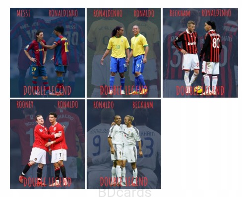 2025 5 Kart Nazario Ronaldinho Ronaldo Messi Limited Edition Real Barcelona