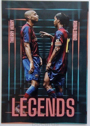 2025 Ronaldinho Thery Henry Fc Barcelona Legends Limited Edition /BD8