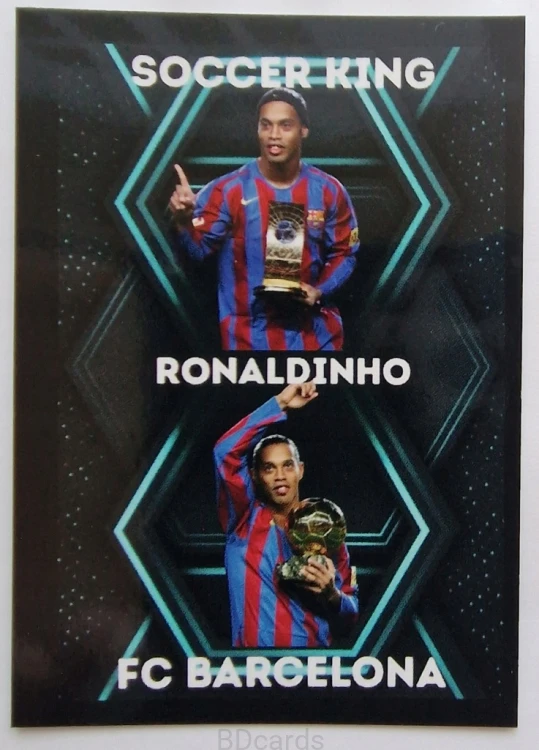 2024 BDcards Ronaldinho Fc Barcelona Legends Limited Edition /BC1
