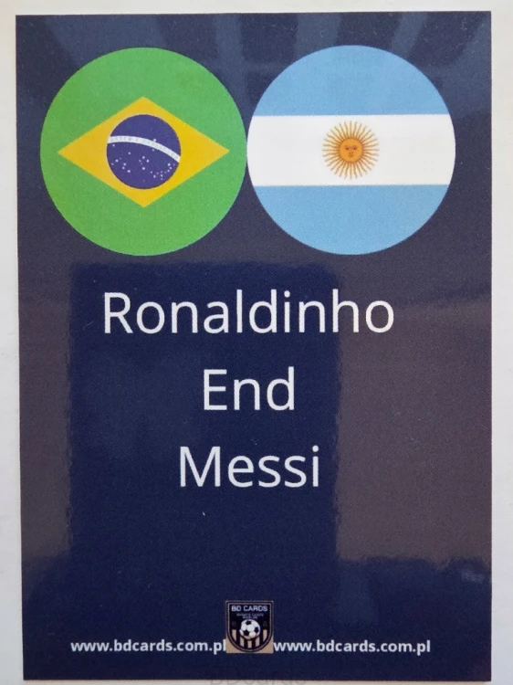 2024 Karta Messi Ronaldinho Fc Barcelona Legends Limited Edition /BC26