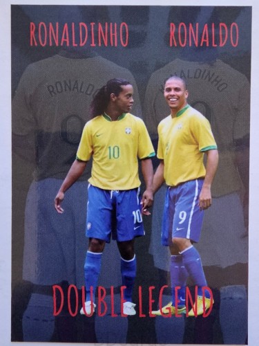 2024 Karta Ronaldinho Ronaldo Nazario Legends Limited Edition /BC29