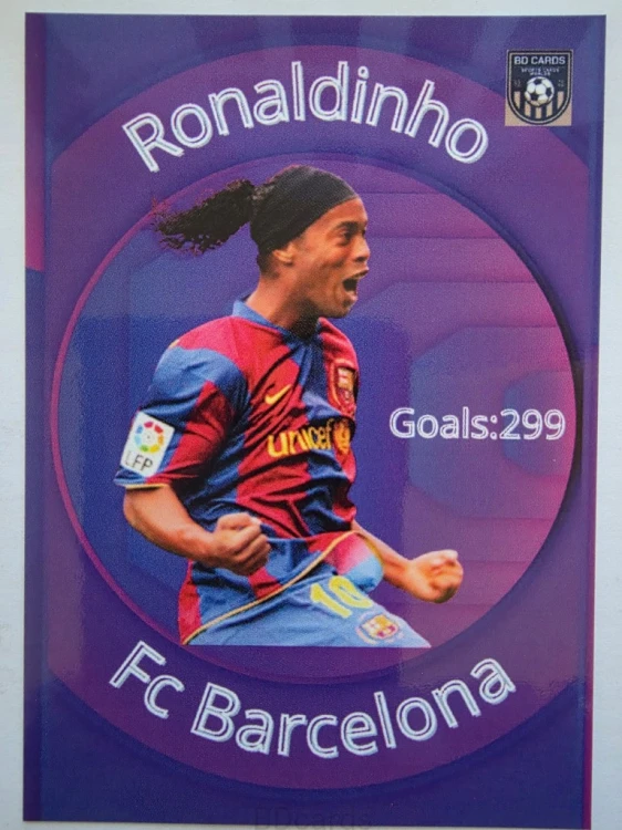 2024 Karta Ronaldinho Fc Barcelona Legends Limited Edition /BC18