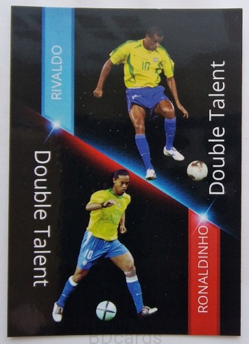 2024 Ronaldinho Rivaldo Double Talent Brazylia Limited Edition /BC14