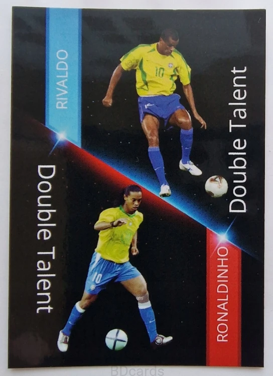 2024 Ronaldinho Rivaldo Double Talent Brazylia Limited Edition /BC14